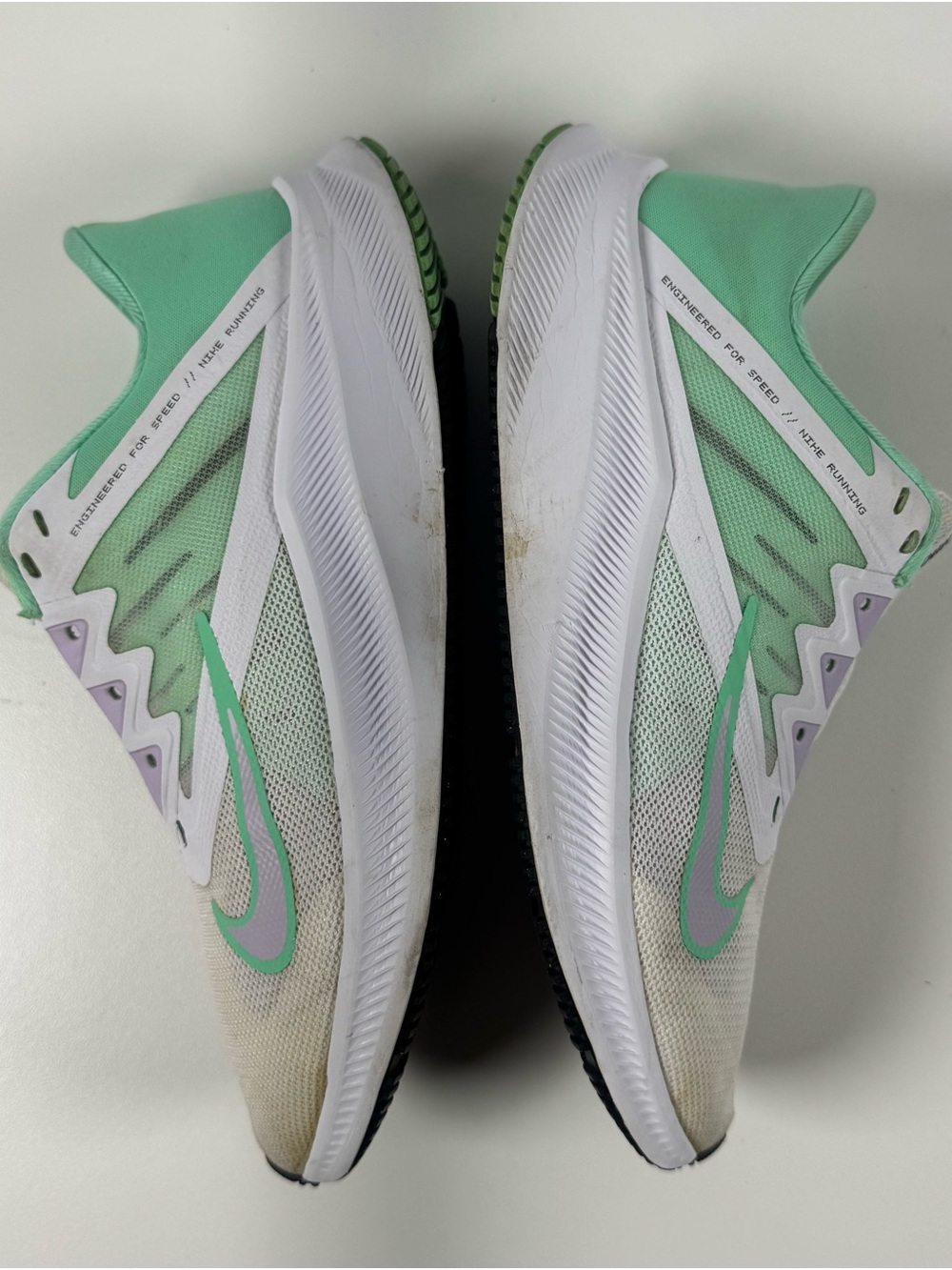 Nike Women's Mint/White Running Shoes